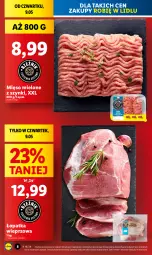 Gazetka promocyjna Lidl - GAZETKA - Gazetka - ważna od 11.05 do 11.05.2024 - strona 8 - produkty: Mięso mielone z szynki, Mięso mielone, Mięso