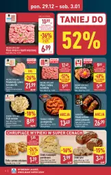 Gazetka promocyjna Aldi - Pełna oferta - Gazetka - ważna od 03.01 do 03.01.2026 - strona 6 - produkty: Kurczak, Mięso mielone, Mięso mielone z łopatki wieprzowej, Sos, Sok, Ser, Por, Sokołów, Tatar wołowy, Mięsne specjały, Kotlet, Mięso z indyka, Chleb, Flaki, Bułka, Flaki wołowe, Mięso
