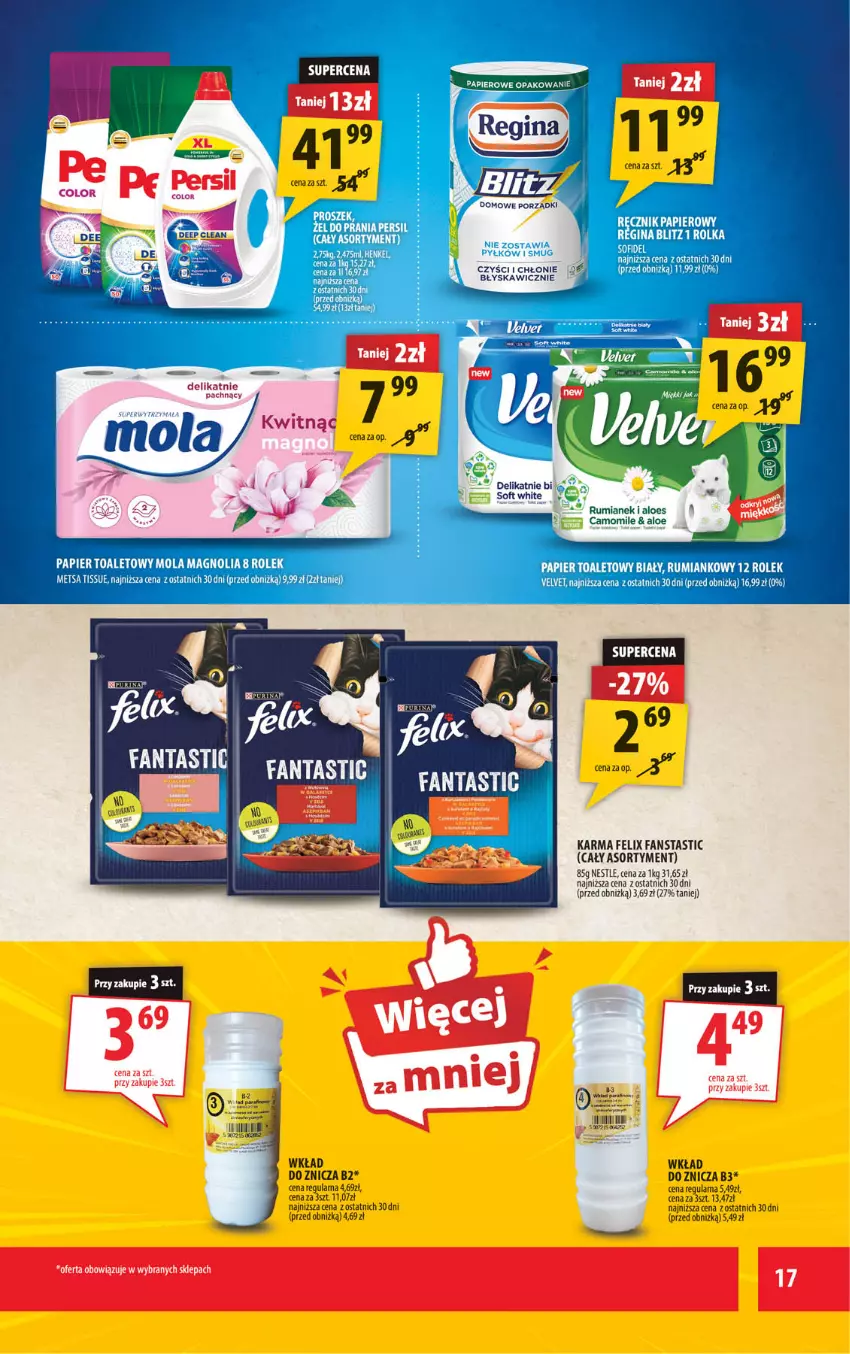 Gazetka promocyjna Arhelan - Gazetka - ważna 24.04 do 03.05.2026 - strona 17 - produkty: Fa, Felix, Por, Znicz