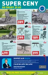 Gazetka promocyjna Aldi - Pełen katalog - Gazetka - ważna od 02.04 do 02.04.2023 - strona 27 - produkty: Piec, Sok, Por, BIC, Leżanka, Stolik, Tapicerka, Stół, Tera, Krzesło, Fotel, Fa