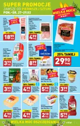 Gazetka promocyjna Aldi - Pełen katalog - Gazetka - ważna od 02.04 do 02.04.2023 - strona 3 - produkty: Ketchup, Petit dessert, Maasdam, Cheddar, Sos, Ser, Zupa, Kiełbasa krakowska, Balta Mare, Mięsne specjały, Freihofer Gourmet, Rolmlecz, Serek homogenizowany, Lack, Serek, Pudliszki, Kiełbasa, Knorr