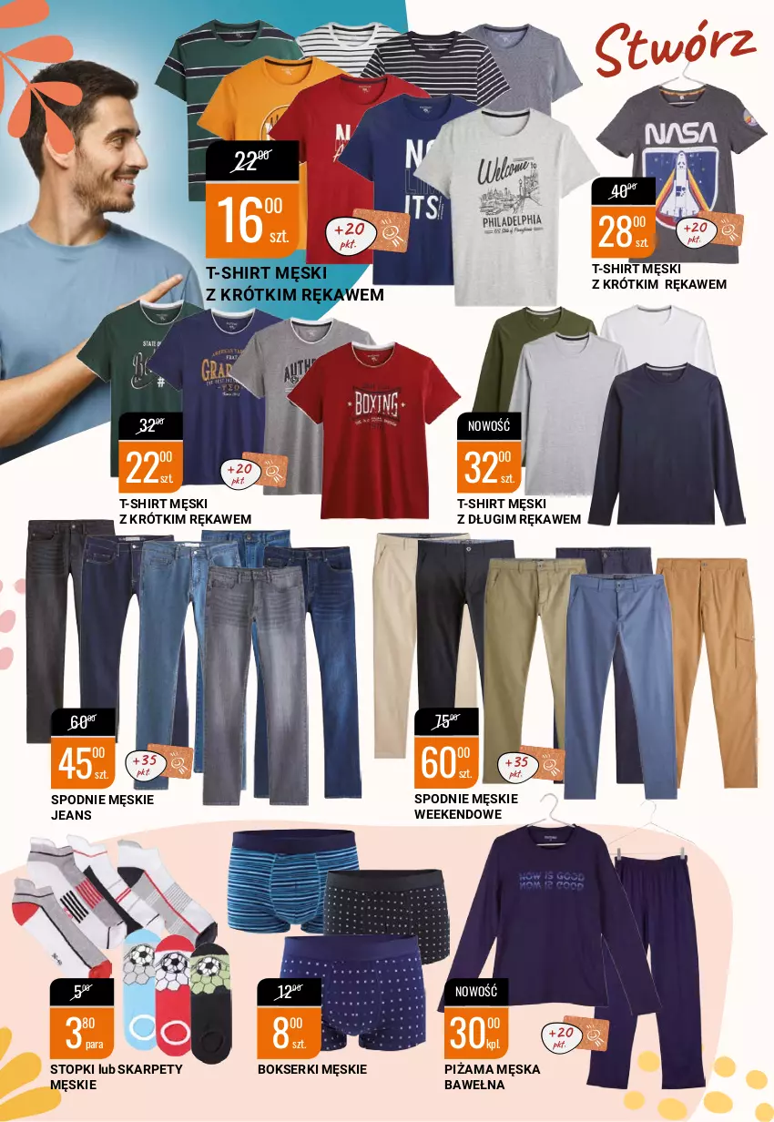 Gazetka promocyjna Bi1 - ważna 15.09 do 28.09.2021 - strona 4 - produkty: Bokserki, Karp, Piżama, Ser, Spodnie, T-shirt, Top, Wełna