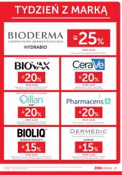 Gazetka promocyjna Ziko - Gazetka Ziko Dermo - Gazetka - ważna od 12.06 do 12.06.2024 - strona 23 - produkty: CeraVe, Ser, Acer, Bioderma, Biovax, L'Biotica, Pharmaceris, Dermedic, Oillan