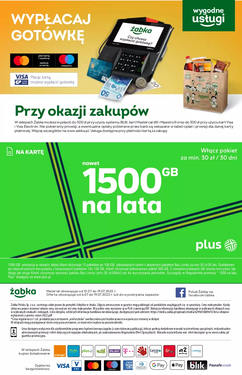 Gazetka promocyjna Żabka - ważna 13.07 do 19.07.2022 - strona 48 - produkty: Dres, Fa, Gra