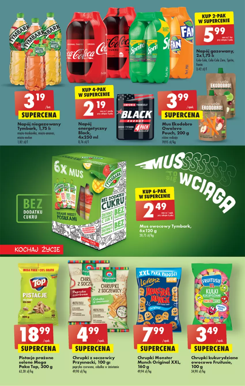 Gazetka promocyjna Biedronka - ważna 09.03 do 15.03.2023 - strona 49 - produkty: Chrupki, Gin, Papryka, Pistacje, Przysnacki