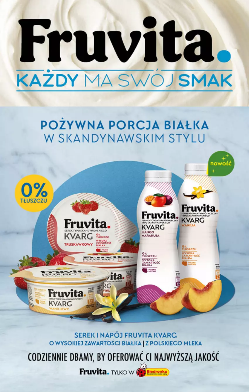 Gazetka promocyjna Biedronka - ważna 09.03 do 15.03.2023 - strona 58 - produkty: Fa, Napój, Por, Ser, Serek, Sok