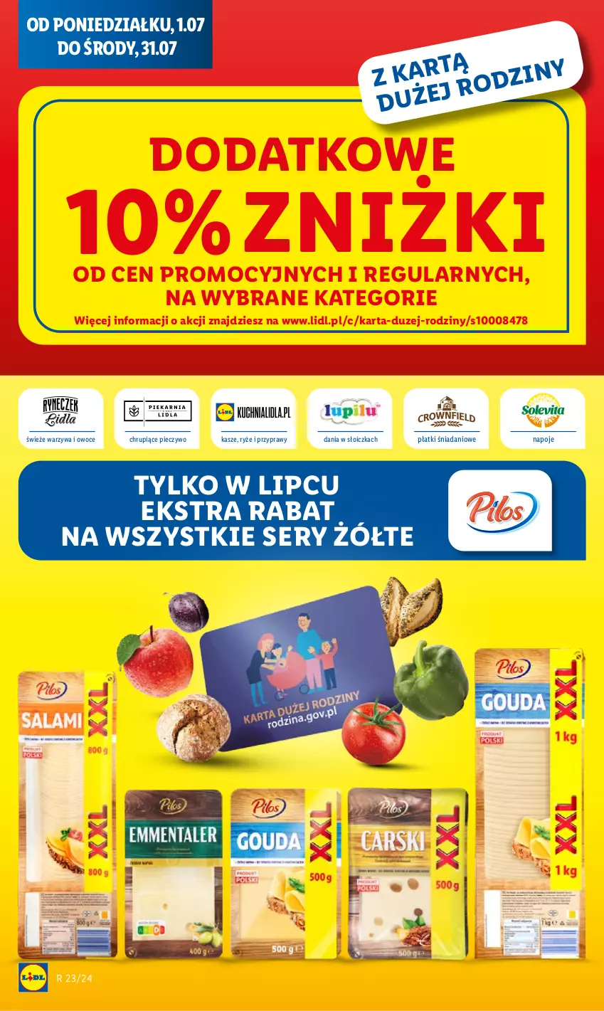 Gazetka promocyjna Lidl - GAZETKA - ważna 01.07 do 03.07.2024 - strona 36 - produkty: Danio, Napoje, Owoce, Piec, Pieczywo, Przyprawy, Ryż, Ser, Warzywa, Warzywa i owoce