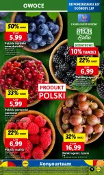 Gazetka promocyjna Lidl - GAZETKA - Gazetka - ważna od 03.07 do 03.07.2024 - strona 15 - produkty: Ser, Por, Jeżyny, Porzeczki czerwone, Maliny, Owoce, Chleb, Gres