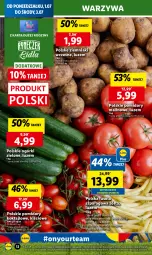 Gazetka promocyjna Lidl - GAZETKA - Gazetka - ważna od 03.07 do 03.07.2024 - strona 16 - produkty: Warzywa, Ser, Ziemniaki, Fasola, Fasola szparagowa, Chleb, Pomidory, Fa