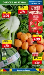 Gazetka promocyjna Lidl - GAZETKA - Gazetka - ważna od 03.07 do 03.07.2024 - strona 17 - produkty: Warzywa, Roszponka, Sałat, Koper włoski, Bazyl, Owoce, Bazylia, Arbuz