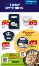 Gazetka promocyjna Lidl - GAZETKA - Gazetka - ważna od 03.07 do 03.07.2024 - strona 21 - produkty: Sos, Ser, Ricotta, Burrata, Mascarpone