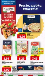 Gazetka promocyjna Lidl - GAZETKA - Gazetka - ważna od 03.07 do 03.07.2024 - strona 24 - produkty: Mozzarella, Sos, Ser, Sos pomidorowy, Prosciutto, Pizza, Mąka, Maggi