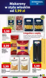 Gazetka promocyjna Lidl - GAZETKA - Gazetka - ważna od 03.07 do 03.07.2024 - strona 29 - produkty: Makaron, Penne, Spaghetti, Isana, Szpinak, Fa