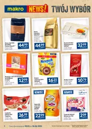 Gazetka promocyjna Makro - Najlepsze oferty - Gazetka - ważna od 26.06 do 26.06.2023 - strona 8 - produkty: Goplana, BIC, Iams, Cukier, Kawa ziarnista, Nesquik, Praliny, Lindor, Kawa, Dilmah, Herbata czarna, LANA, Galaretki, Cukierki, Davidoff, Woseba, Herbata, Gala, Kakao, Nimm2