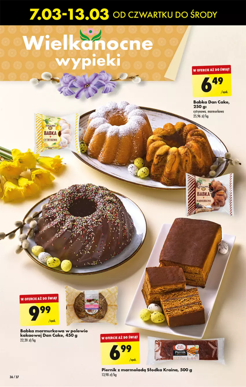 Gazetka promocyjna Biedronka - Od czwartku - ważna 07.03 do 13.03.2024 - strona 44 - produkty: Babka, Dan Cake, Fa, Kakao, Piernik