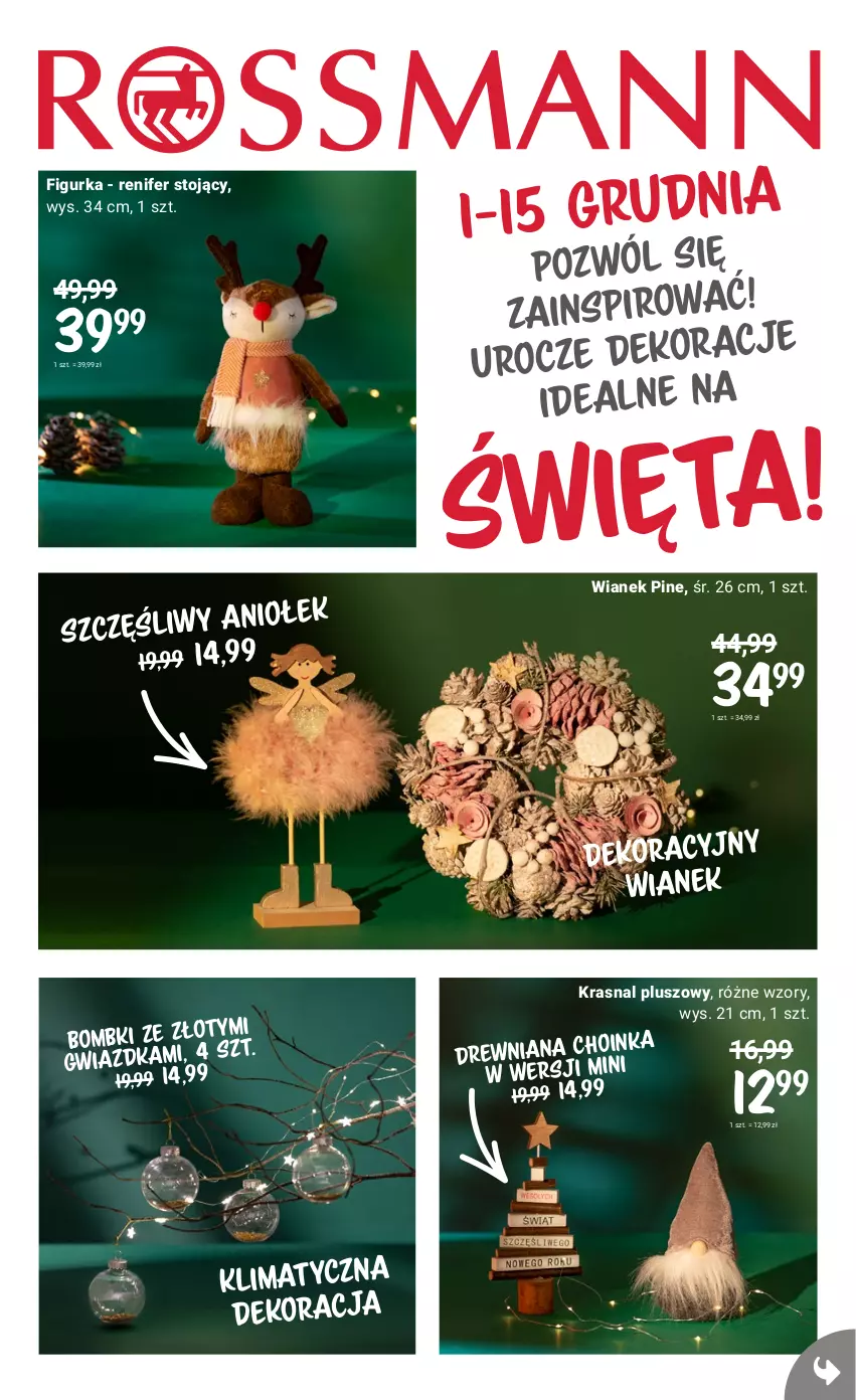 Gazetka promocyjna Rossmann - 1 Grudnia - ważna 01.12 do 15.12.2021 - strona 1 - produkty: Bombki, Inka