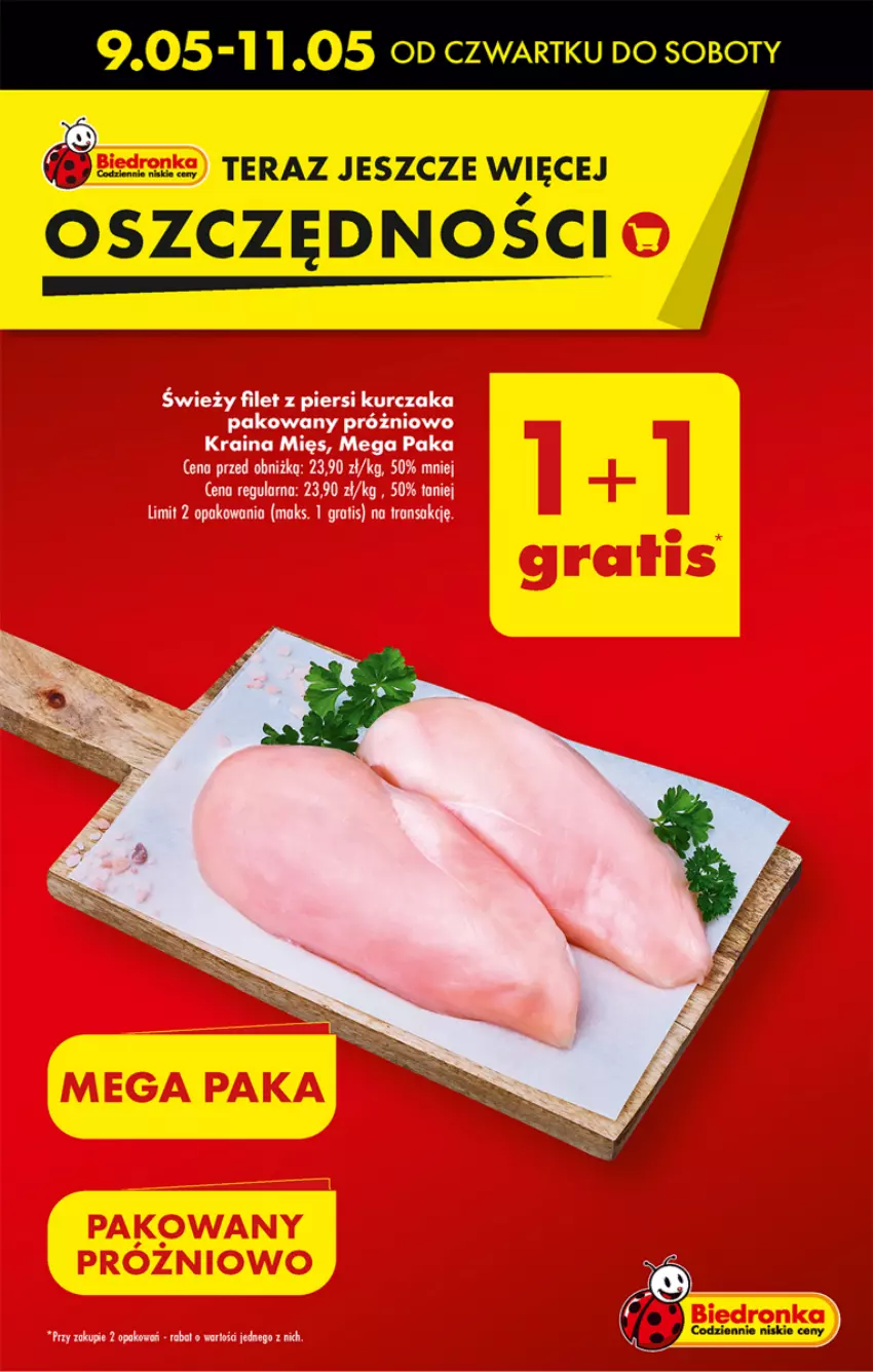 Gazetka promocyjna Biedronka - Od czwartku - ważna 09.05 do 15.05.2024 - strona 17 - produkty: Filet z piersi kurczaka, Gra, Kurczak, Tera, Tran