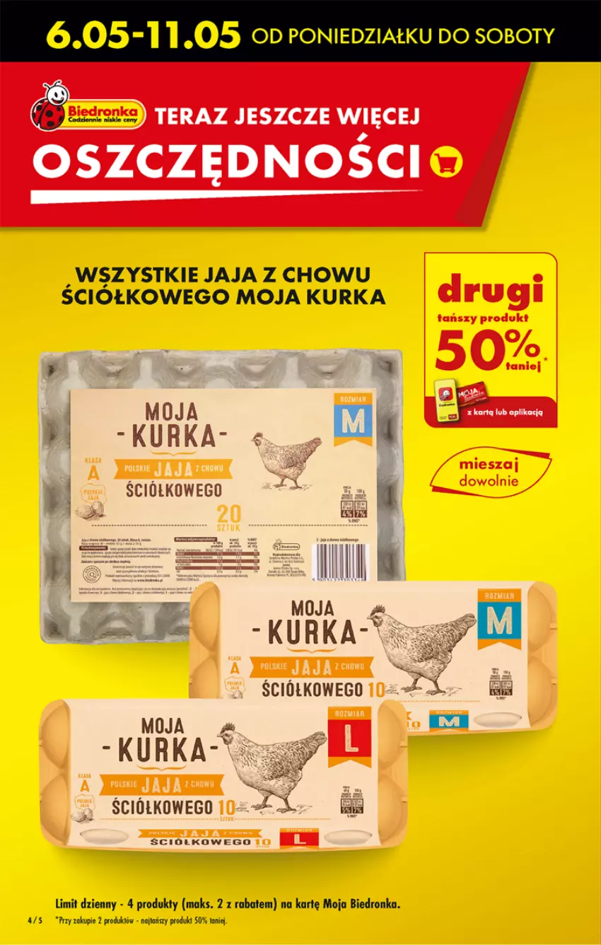 Gazetka promocyjna Biedronka - Od czwartku - ważna 09.05 do 15.05.2024 - strona 4 - produkty: Dell, Dron, Jaja, Rubin, Saga