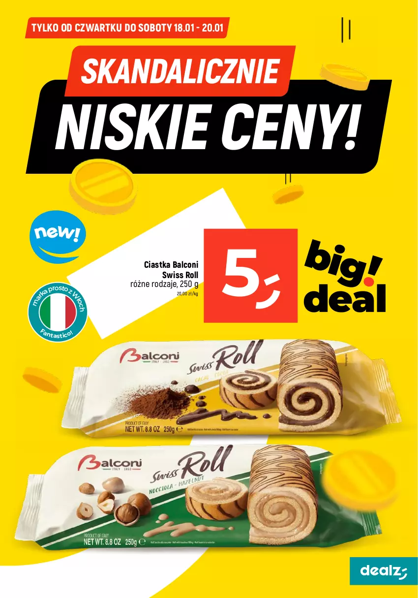 Gazetka promocyjna Dealz - MAKE A DEALZ - ważna 18.01 do 24.01.2024 - strona 3 - produkty: Alcon, Ciastka, Fa