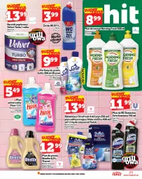 Gazetka promocyjna Topaz - Gazetka - Gazetka - ważna od 18.06 do 18.06.2025 - strona 25 - produkty: Płyn do prania, Domestos, Top, Sól, Pur, Papier, Finish, Płyn nabłyszczający, Perfum, Velvet, Woolite, Ręcznik, Płyn do wc, Zmywarki