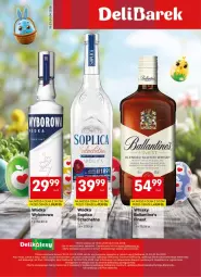 Gazetka promocyjna Delikatesy Centrum - Delibarek DC12-DC13 - Gazetka - ważna od 01.04 do 01.04.2026 - strona 1 - produkty: Soplica, Wódka, Whisky, Wyborowa, Ballantine's, Gala