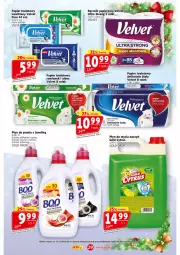 Gazetka promocyjna Prim Market - Gazetka - ważna od 17.12 do 17.12.2025 - strona 29 - produkty: Płyn do prania, Rum, Pur, Do mycia naczyń, Papier, Płyn do mycia naczyń, Papier toaletowy, Velvet, Ręcznik, Rolki, Płyn do mycia