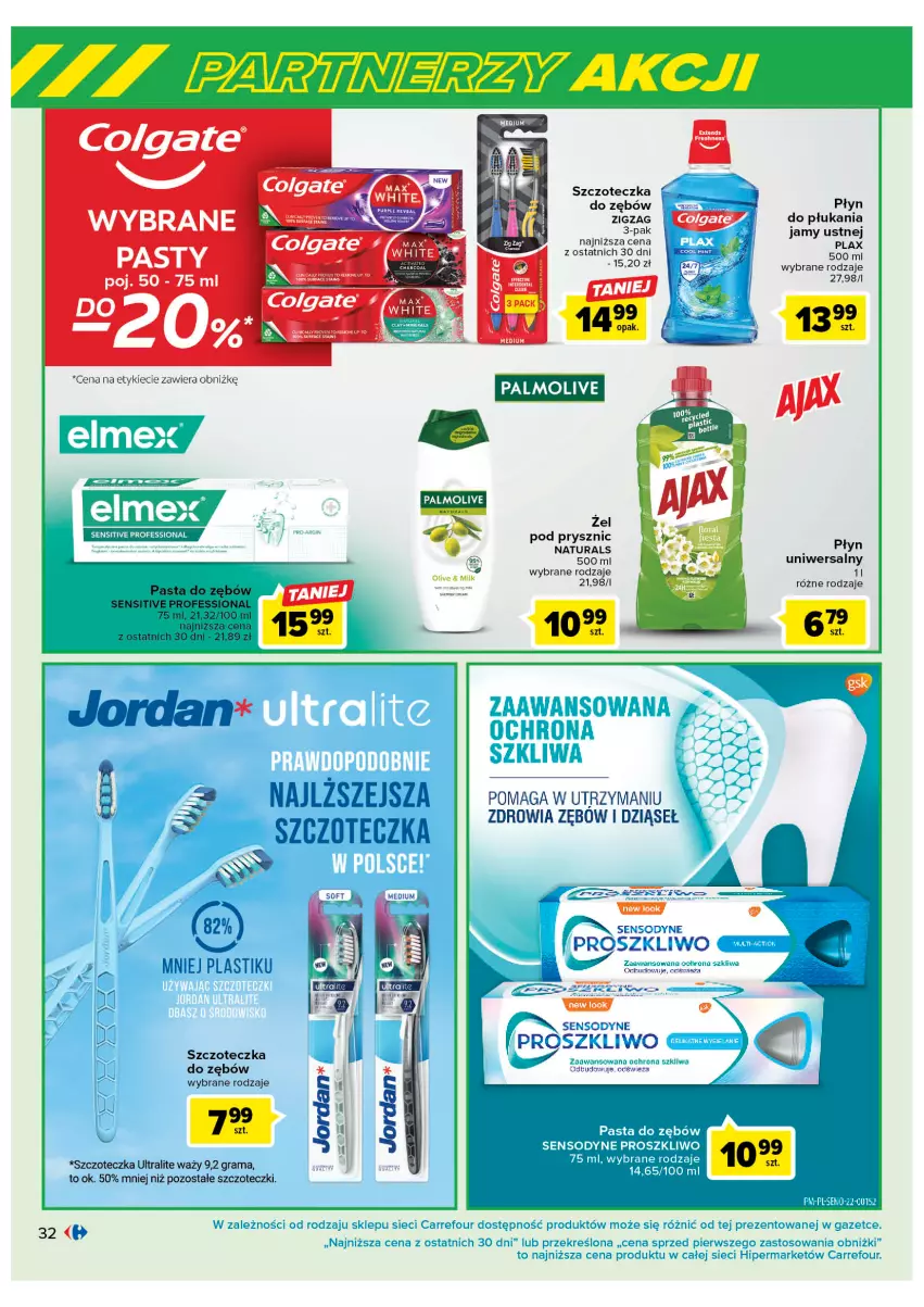 Gazetka promocyjna Carrefour - Gazetka Marki znane i lubiane - ważna 07.02 do 25.02.2023 - strona 32 - produkty: Colgate, Gra, LG, Palmolive, Pasta do zębów, Por, Rama, SEKO, Sensodyne, Szczoteczka