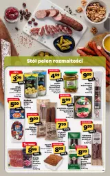 Gazetka promocyjna Netto - Gazetka spożywcza - Gazetka - ważna od 03.04 do 03.04.2021 - strona 13 - produkty: Ser, Gin, Korniszony, Oliwki, Pasztet, Stół, Szynka, Kiełbasa krucha, Jamón serrano, Kabanos, Kiełbasa