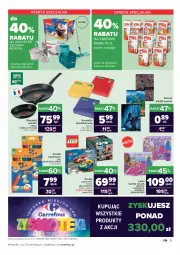 Gazetka promocyjna Carrefour - Gazetka Carrefour Zyskoteka - Gazetka - ważna od 17.10 do 17.10.2021 - strona 5 - produkty: Ser, Mop, BIC, Serwetki, LEGO, Barbie, Tefal, Mattel, LEGO City, Simplic, Fanta, Klocki, Lalka, Jednorożec, Fa