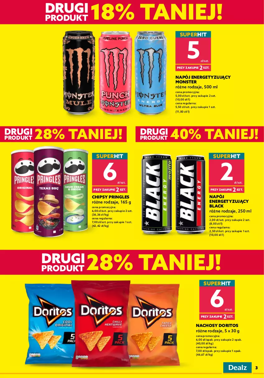 Gazetka promocyjna Dealz - ❗ SETKI PRODUKTÓW TANIEJ❗ - ważna 01.07 do 04.07.2022 - strona 3 - produkty: Alcon, Biszkopty, Bounty, Chipsy, Ciastka, Gala, Lack, Mars, Napój, Pringles, Twix