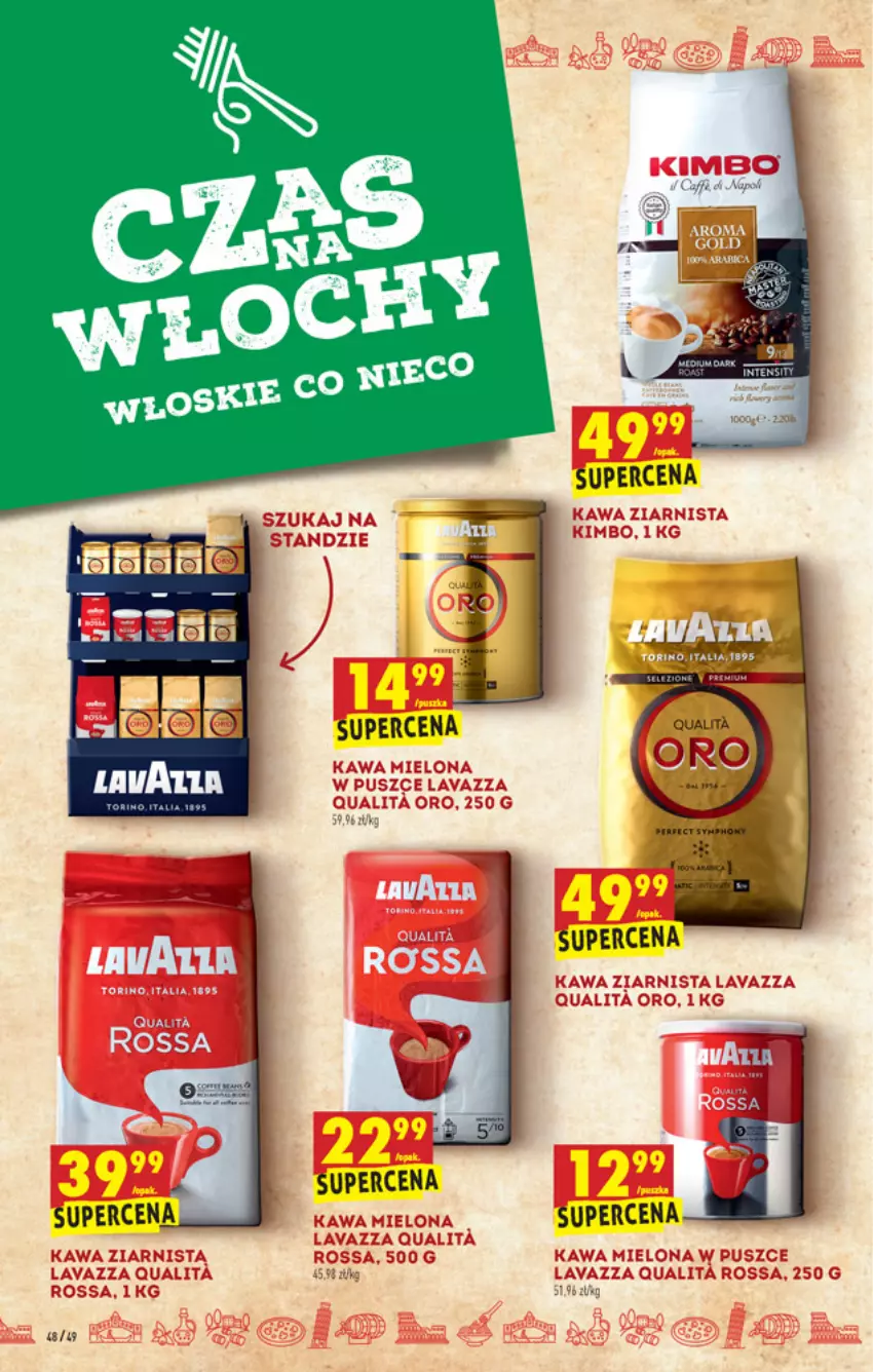 Gazetka promocyjna Biedronka - W tym tygodniu - ważna 16.09 do 22.09.2021 - strona 48 - produkty: Kawa, Kawa mielona, Kawa ziarnista, Lavazza