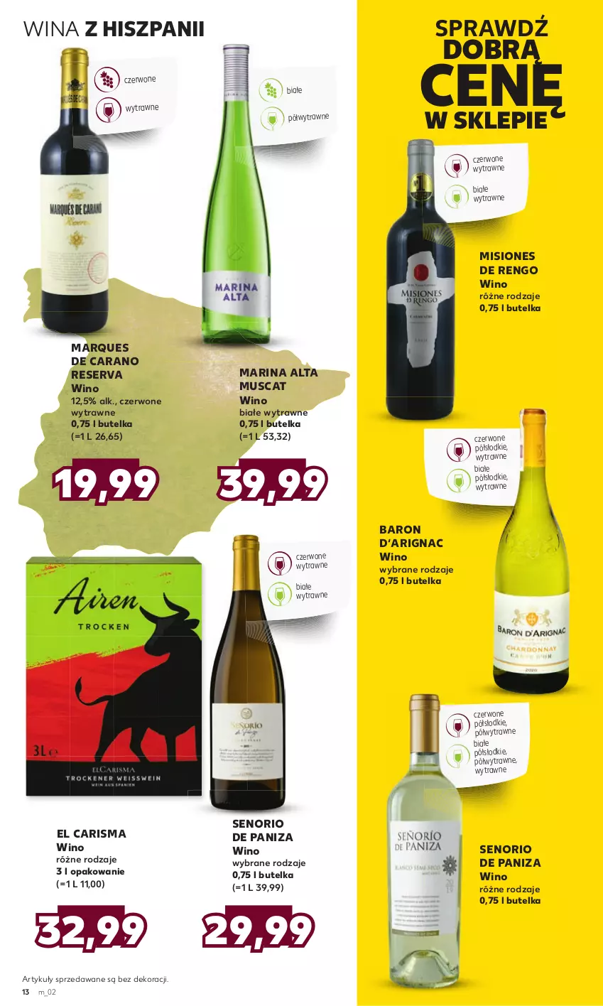 Gazetka promocyjna Kaufland - Barek Kauflandu - ważna 18.05 do 31.05.2023 - strona 11 - produkty: Mus, Ser, Wino, Wino białe