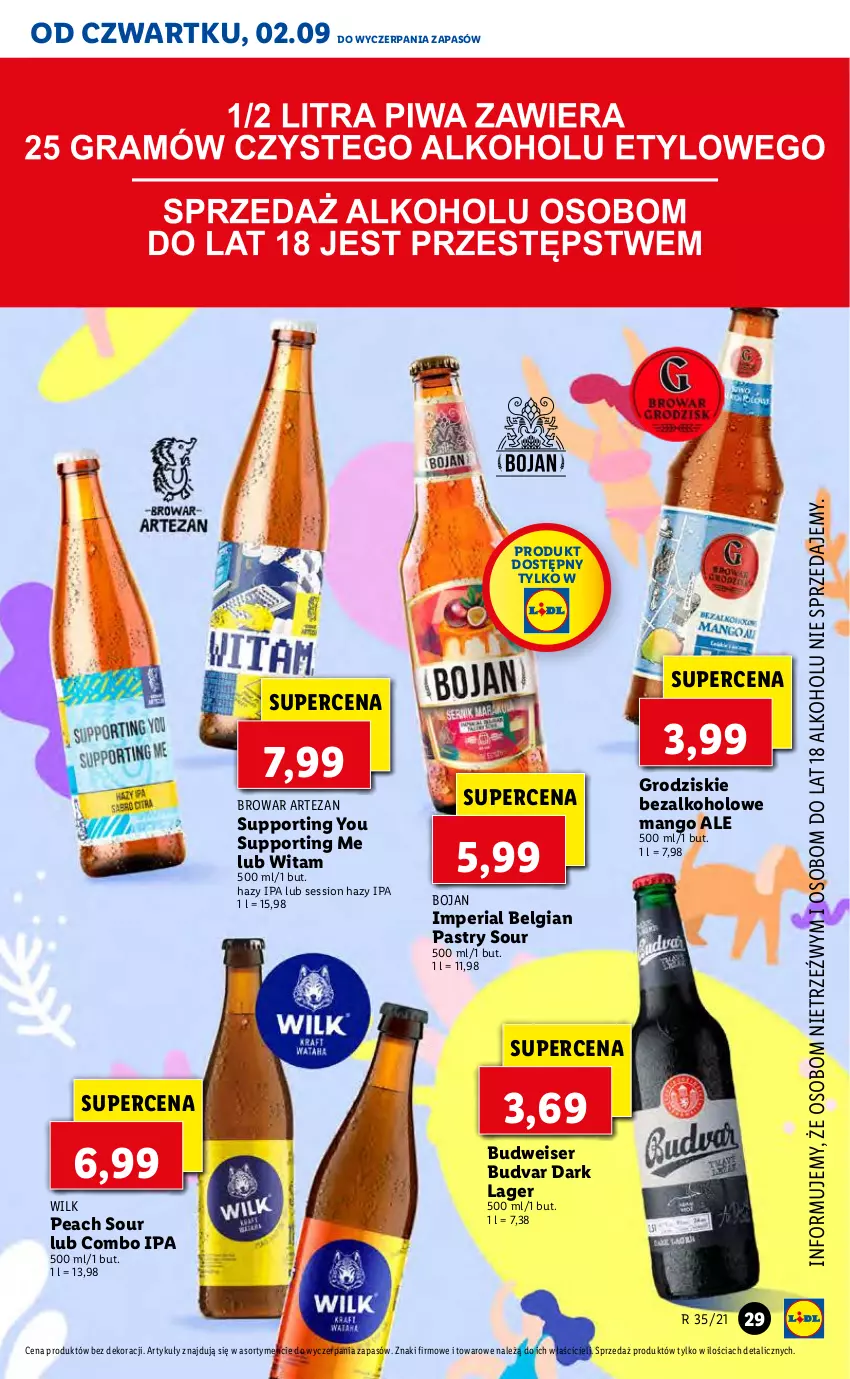 Gazetka promocyjna Lidl - GAZETKA - ważna 02.09 do 05.09.2021 - strona 29 - produkty: LG, Mango, Por, Ser, SESSIO