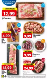 Gazetka promocyjna Lidl - GAZETKA - Gazetka - ważna od 08.06 do 08.06.2022 - strona 12 - produkty: Boczek bez kości, Podroby z kaczki, Boczek, Wołowina, Metka tatarska