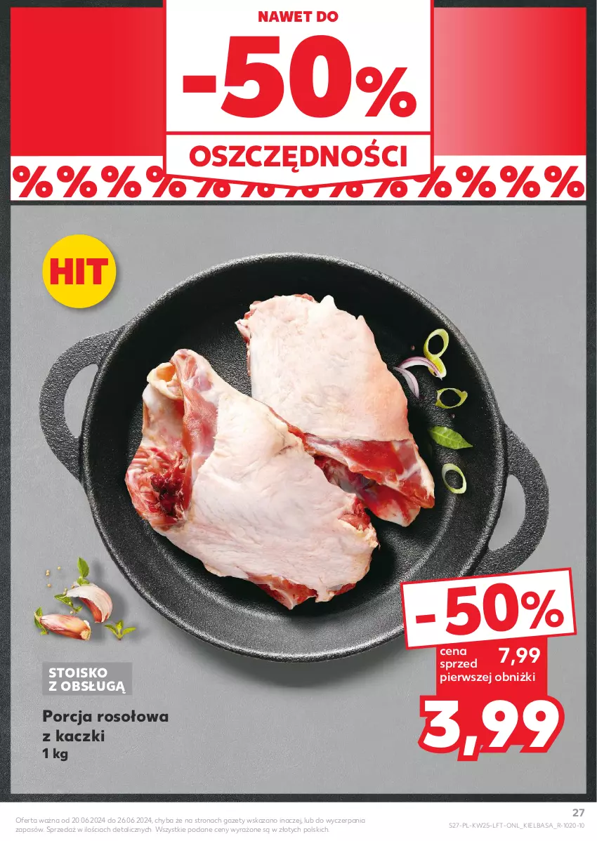 Gazetka promocyjna Kaufland - Gazetka tygodnia - ważna 20.06 do 26.06.2024 - strona 27 - produkty: Por