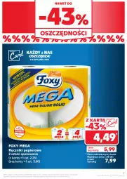 Gazetka promocyjna Kaufland - Gazetka tygodnia - Gazetka - ważna od 26.06 do 26.06.2024 - strona 5 - produkty: Papier, Ręcznik, Foxy, Ręczniki papierowe