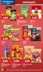 Gazetka promocyjna Lidl - GAZETKA - Gazetka - ważna od 30.07 do 30.07.2025 - strona 44 - produkty: Bake Rolls, Gin, Orzeszki, Chipsy, Chrupki, Wafle, Pizza, Przysnacki, Crunchips, Lorenz, Lay’s