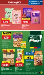 Gazetka promocyjna Lidl - GAZETKA - Gazetka - ważna od 30.07 do 30.07.2025 - strona 45 - produkty: Orzeszki, Chipsy, Daktyle, Orzeszki ziemne, Kakao, Mieszanka bakaliowa