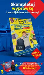 Gazetka promocyjna Lidl - GAZETKA - Gazetka - ważna od 30.07 do 30.07.2025 - strona 57 - produkty: Piórnik, Plecak, Obuwie, Dzieci