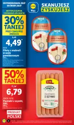 Gazetka promocyjna Lidl - GAZETKA - Gazetka - ważna od 30.07 do 30.07.2025 - strona 6 - produkty: Sos, Pur, Parówki, Parówki z szynki, PIKOK