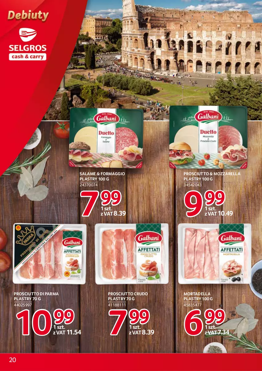 Gazetka promocyjna Selgros - Debiuty w Selgros - ważna 16.09 do 29.09.2021 - strona 20 - produkty: Dell, Maggi, Mortadella, Mozzarella, Prosciutto