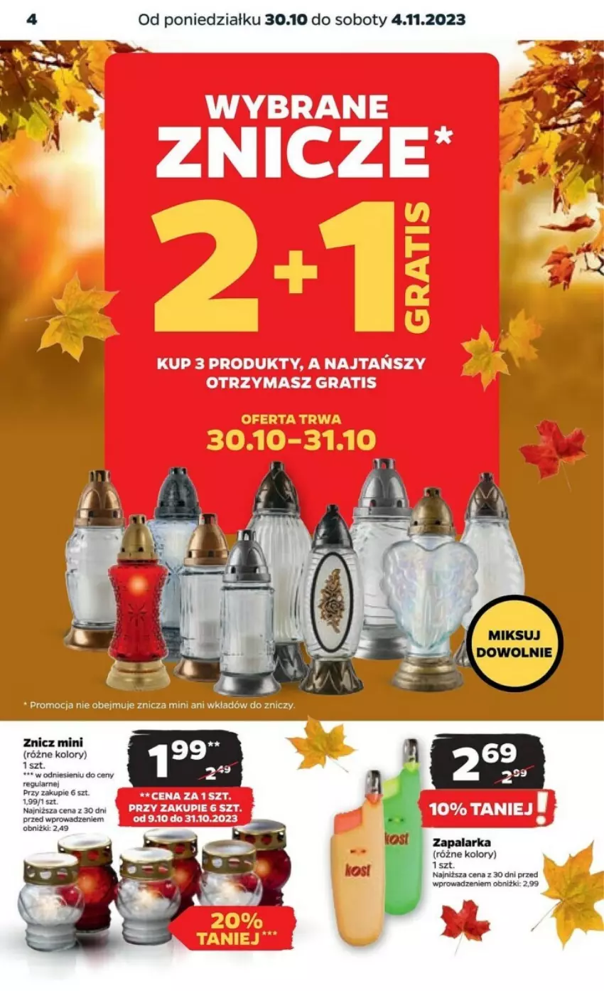 Gazetka promocyjna Netto - ważna 30.10 do 04.11.2023 - strona 22 - produkty: Gra, Zapalarka, Znicz