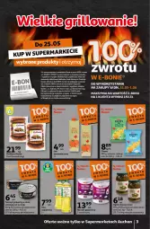 Gazetka promocyjna Auchan - Gazetka Oferty tygodnia Supermarket Auchan - Gazetka - ważna od 29.05 do 29.05.2024 - strona 3 - produkty: Sok pomarańczowy, Sos, Sok, Ser, Telefon, Papier, Ogórki konserwowe, Chipsy, Ręcznik, Tuńczyk, Olej, Kiełbasa, Kiełbasa śląska