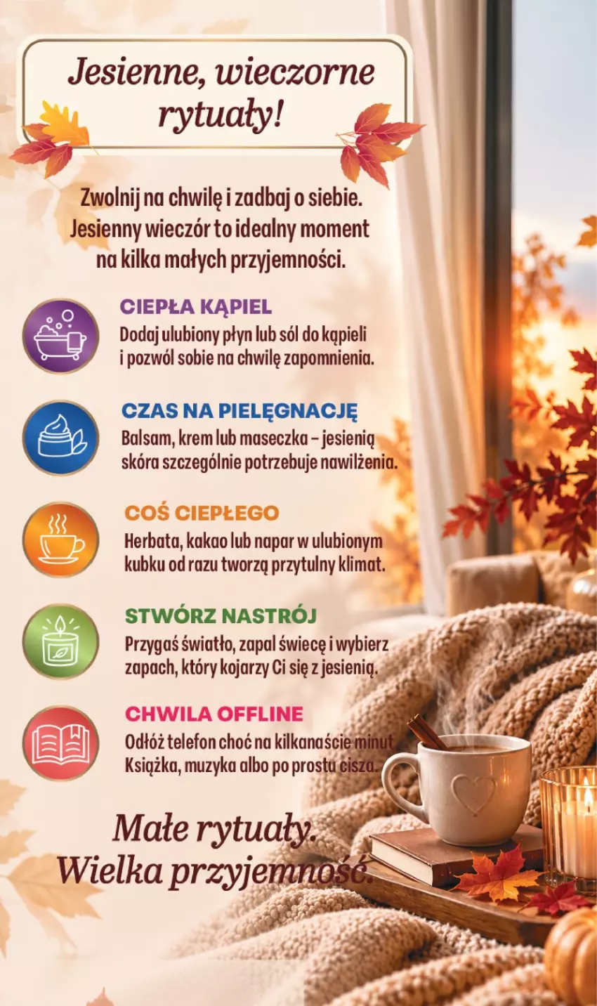 Gazetka promocyjna Delikatesy Centrum - Katalog Lato DC38-DC39 - ważna 17.09 do 30.09.2026 - strona 11 - produkty: Herbata, Kakao, Książka, Sól, Sól do kąpieli, Telefon