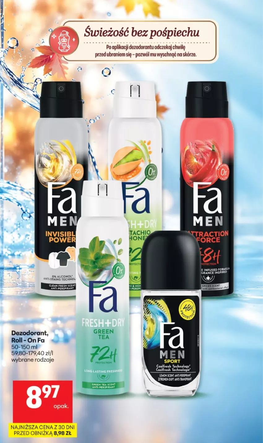 Gazetka promocyjna Delikatesy Centrum - Katalog Lato DC38-DC39 - ważna 17.09 do 30.09.2026 - strona 14 - produkty: Dezodorant, Fa, Gra, Tran