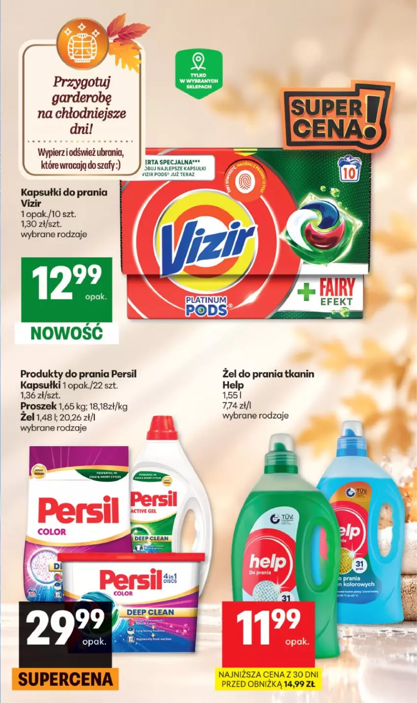 Gazetka promocyjna Delikatesy Centrum - Katalog Lato DC38-DC39 - ważna 17.09 do 30.09.2026 - strona 5 - produkty: Kapsułki do prania, Persil, Tera, Ubrania, Vizir