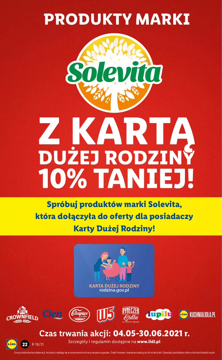 Gazetka promocyjna Lidl - GAZETKA - ważna 13.05 do 15.05.2021 - strona 22