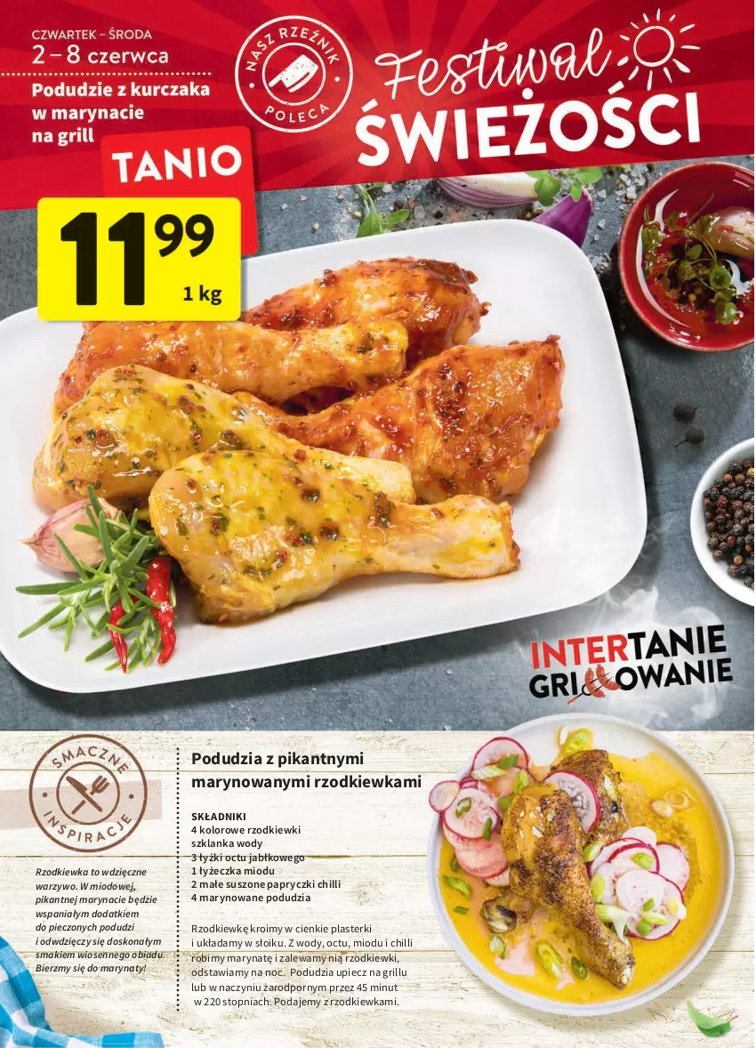 Gazetka promocyjna Intermarche - Dzień Dziecka - ważna 02.06 do 08.06.2022 - strona 18 - produkty: Grill, Piec, Plasterki, Por, Rzodkiewka, Szklanka, Top