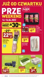 Gazetka promocyjna Aldi - Katalog spożywczy - Gazetka - ważna od 16.04 do 16.04.2022 - strona 24 - produkty: Piec, Ser, Rzeżucha, Miruna, Mięsne specjały, Królik, Tera, Pieczarka, Winogrona, Deser, Wino, Mięso