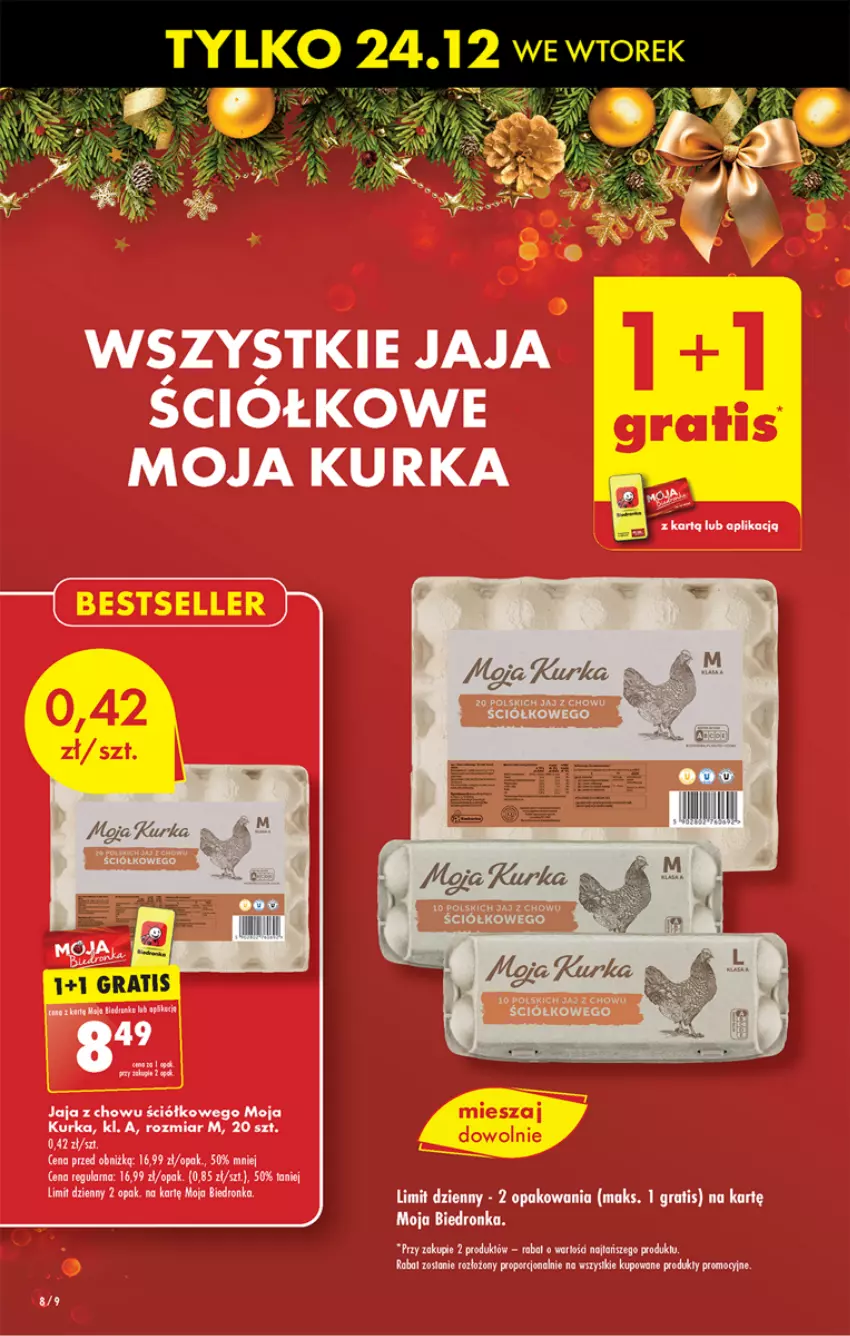 Gazetka promocyjna Biedronka - Od poniedzialku - ważna 23.12 do 28.12.2024 - strona 10 - produkty: Dron, Fa, Gra, Jaja, Por